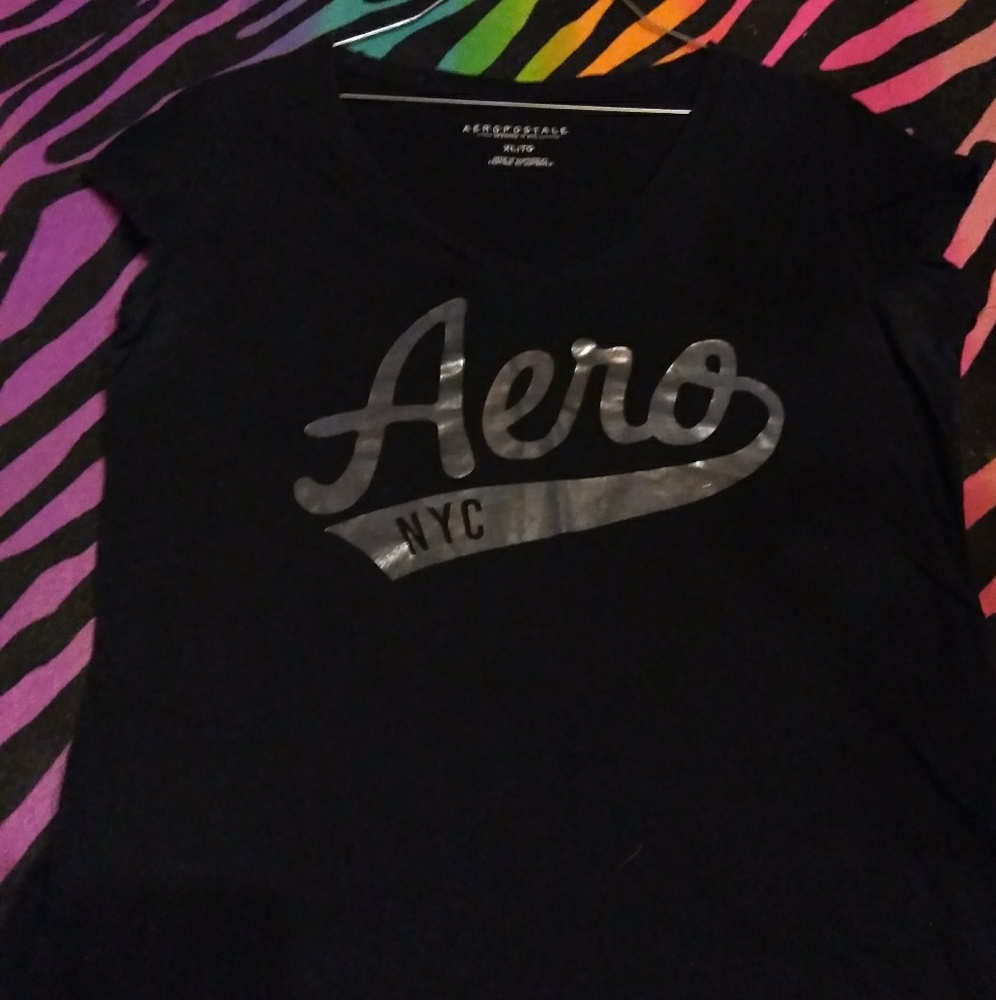 Black Aero Tshirt - Picture 1 of 2